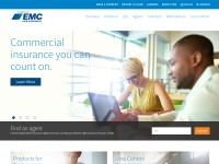 Desktop screenshot for emcins.com