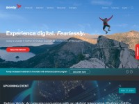 Desktop screenshot for axway.com