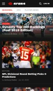 How 4for4.com looks like on a mobile device such as an iPhone.