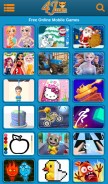 How 4j.com looks like on a mobile device such as an iPhone.