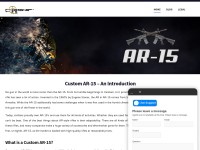 Desktop screenshot for custom-ar15.com