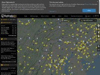 Desktop screenshot for fr24.com