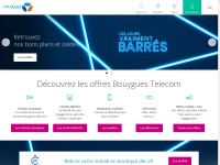 Desktop screenshot for bouyguestelecom.fr
