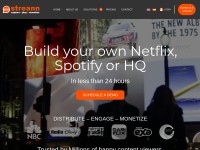 Desktop screenshot for streann.com