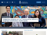 Desktop screenshot for utoronto.ca