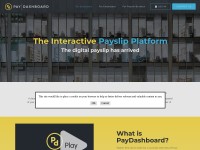 Desktop screenshot for paydashboard.com