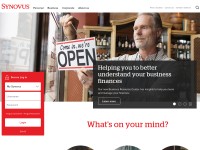 Desktop screenshot for synovus.com