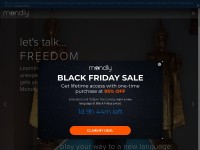 Desktop screenshot for mondlylanguages.com