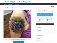 Desktop screenshot for tattoosbag.com