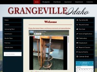 Desktop screenshot for grangeville.us