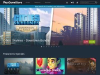 Desktop screenshot for macgamestore.com