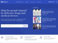 Desktop screenshot for drugwatch.com