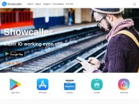 Desktop screenshot for showcaller.global