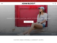 Desktop screenshot for adamblockdesign.com