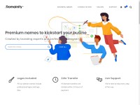Desktop screenshot for domainify.com