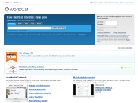 Desktop screenshot for worldcat.org