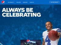 Desktop screenshot for pepsi.com