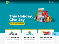 Desktop screenshot for calottery.com