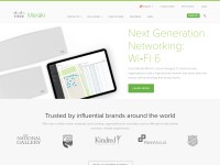 Desktop screenshot for meraki.com