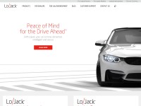 Desktop screenshot for lojack.com