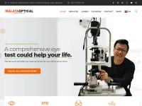 Desktop screenshot for malayaoptical.com