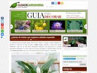 Desktop screenshot for guiadejardineria.com