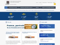 Desktop screenshot for insee.fr