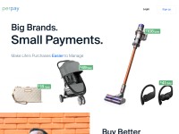 Desktop screenshot for perpay.com