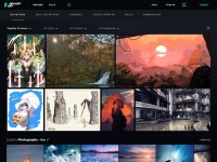 Desktop screenshot for deviantart.com