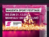 Desktop screenshot for magentasport.de
