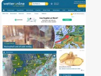 Desktop screenshot for wetteronline.de