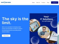 Desktop screenshot for infoskies.com