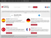 Desktop screenshot for tureng.com