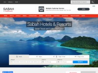 Desktop screenshot for sabah-hotels.com