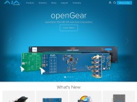 Desktop screenshot for aja.com