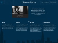 Desktop screenshot for warburgpincus.com