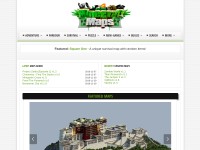 Desktop screenshot for minecraftmaps.com
