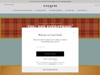 Desktop screenshot for coachoutlet.com