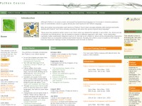 Desktop screenshot for python-course.eu