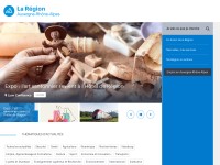 Desktop screenshot for auvergnerhonealpes.fr