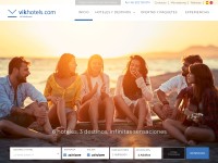Desktop screenshot for vikhotels.com