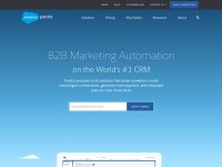 Desktop screenshot for pardot.com