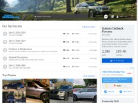 Desktop screenshot for subaruoutback.org