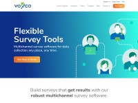 Desktop screenshot for voxco.com