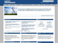Desktop screenshot for nerc.com