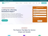 Desktop screenshot for nursinghomeworks.help