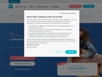 Desktop screenshot for hellobank.fr