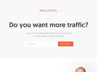 Desktop screenshot for neilpatel.com