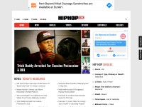 Desktop screenshot for hiphopdx.com