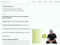 Desktop screenshot for drrajeevpremnath.com